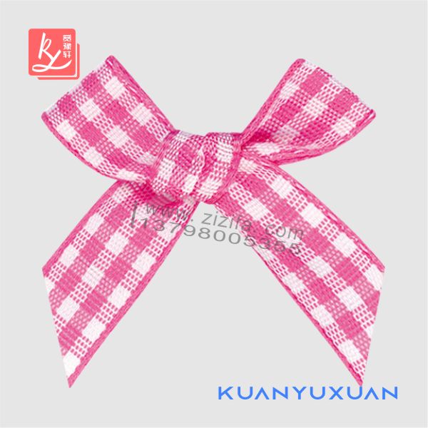 蝴蝶結(jié)廠家的格子蝴蝶結(jié)